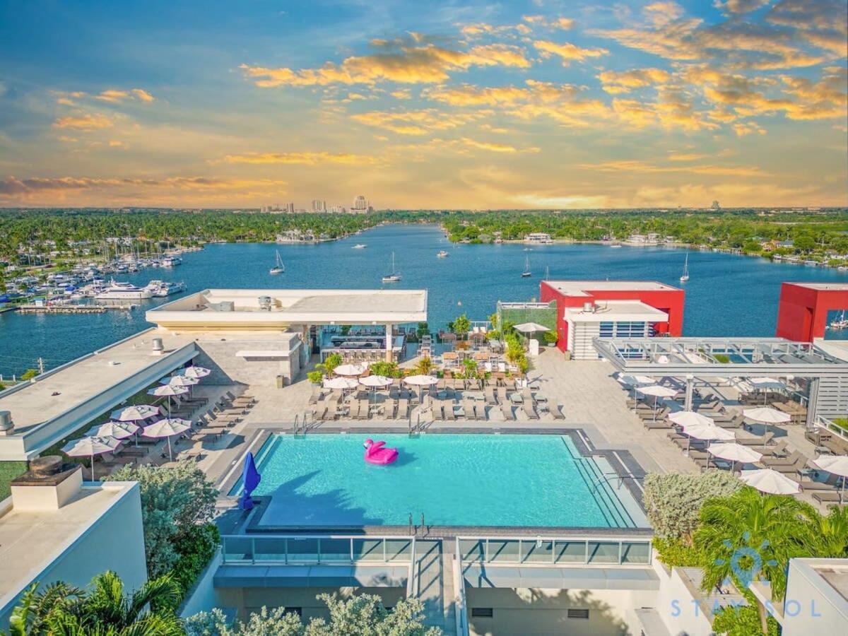 Rooftop Pool - Hollywood Beach Boardwalk Exterior photo